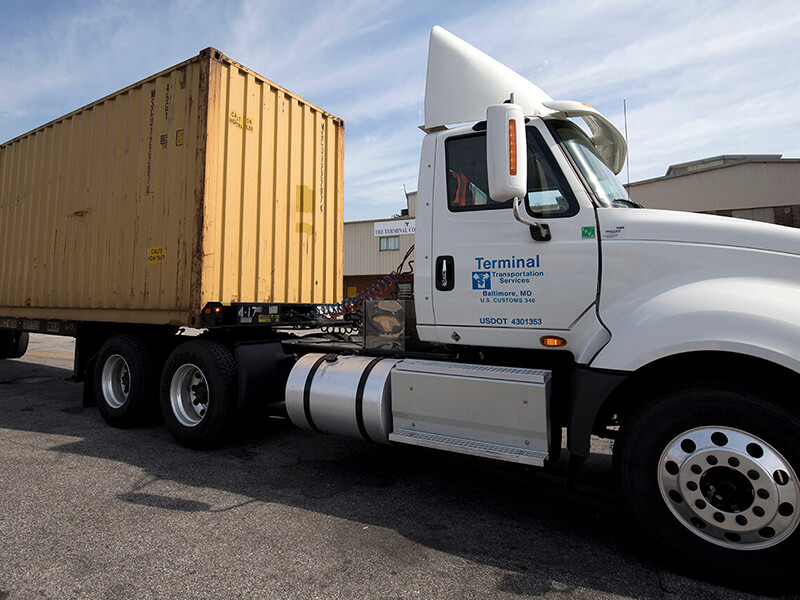 intermodal drayage service