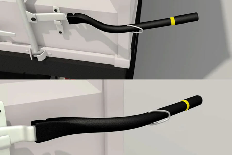 OPNBar door latch handle extender