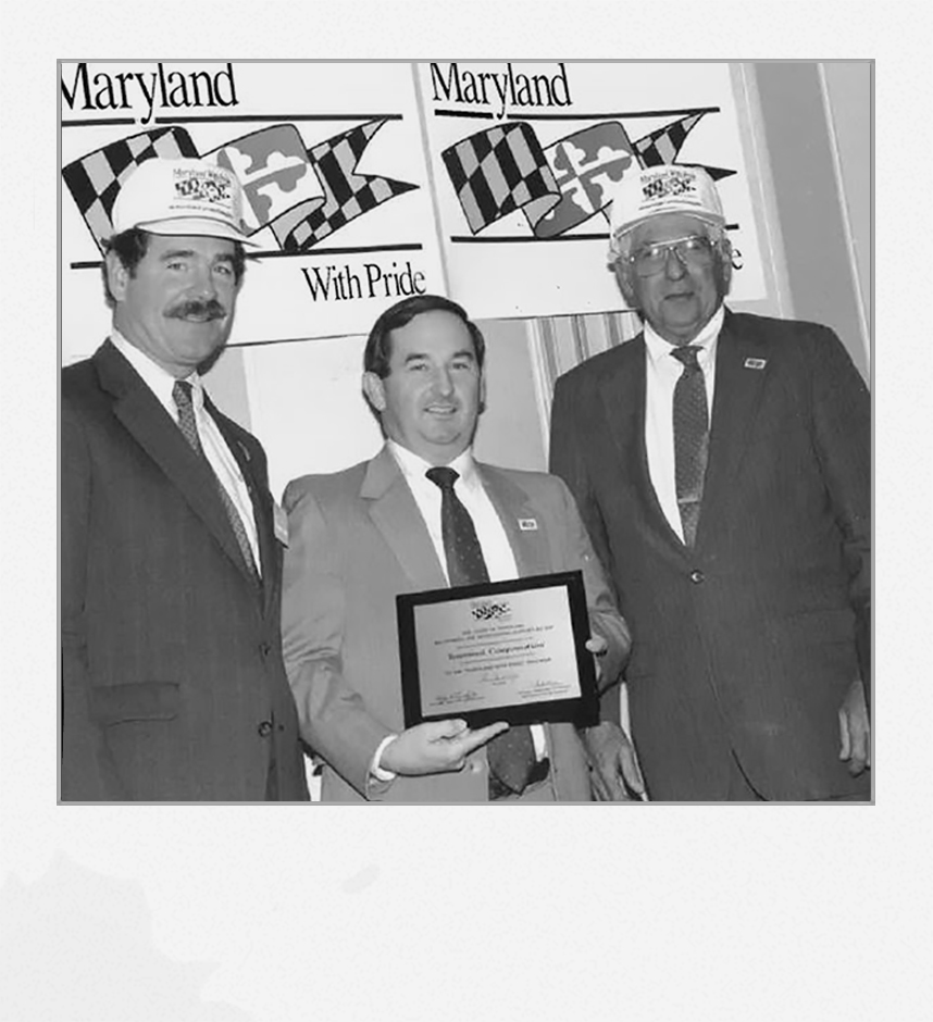 retro photo of terminal transportation services executives